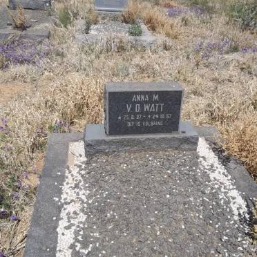 WATT Anna M., v.d. 1997-1967