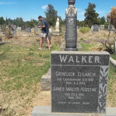 WALKER James Walter Augistine 1882-1941 &amp; Cathleen Elizabeth LABUSCHAGNE 1892-1948
