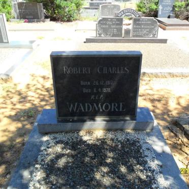 WADMORE Robert Charles 1917-1970