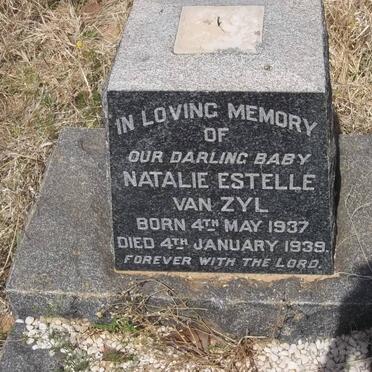 ZYL Natalie Estelle, van 1937-1939