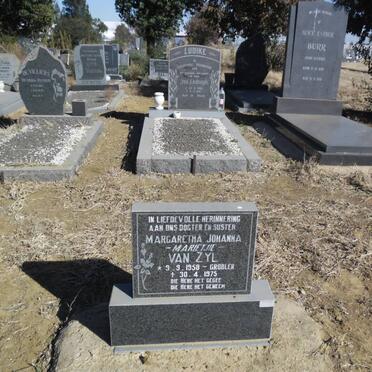 ZYL Margaretha Johanna, van nee GROBLER 1958-1975