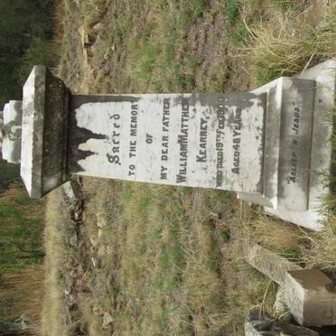 KEARNEY William Matthew -1900