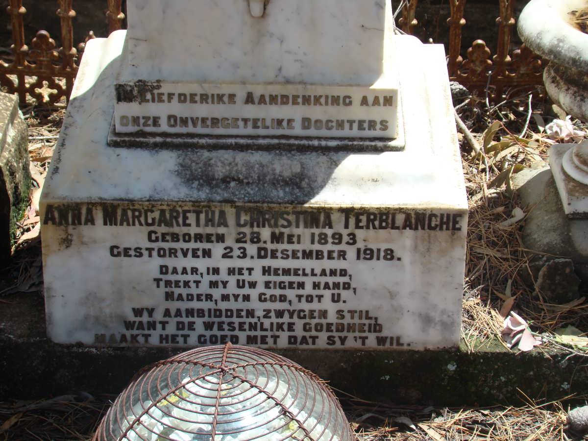 TERBLANCHE Anna Margaretha Christina 1893-1918  _2