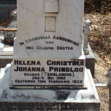 PRINSLOO Helena Christina Johanna nee TERBLANCHE 1882-1929 _2