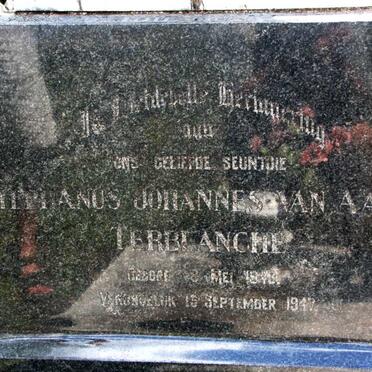 TERBLANCHE Stephanus Johannes van Aardt 1943-1947 _5