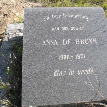 BRUYN Anna, de 1890-1951