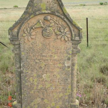 HEYMANS Machtild Susara nee PRETORIUS 1900-1923