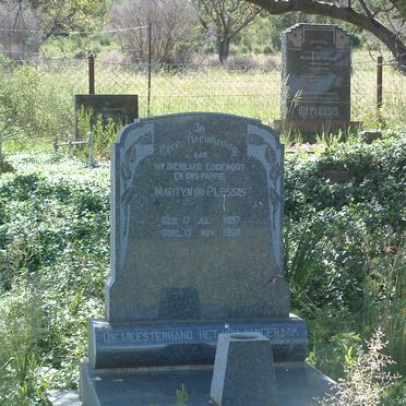 PLESSIS Martyn, du 1897-1960