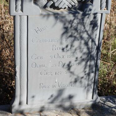 ROOS Cornelius Johannes 1888-1939