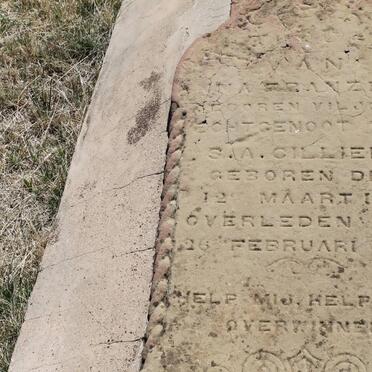 CILLIERS Anna Franzien nee VILJOEN 1801-18?4 _1