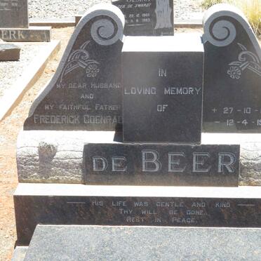 BEER Frederick Coenrad, de 1920-1970