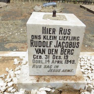 BERG Rudolf Jacobus, van den 1948-1949