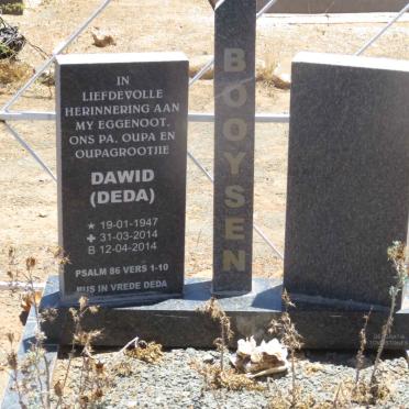 BOOYSEN Dawid 1947-2014