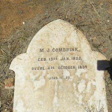 COMBRINK M.J. 1822-1899