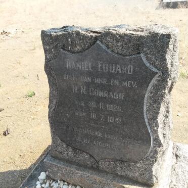 CONRADIE Daniel Eduard 1926-1941