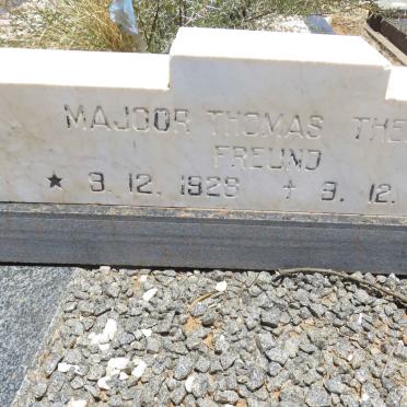 FREUND Thomas Theron 1928-1984
