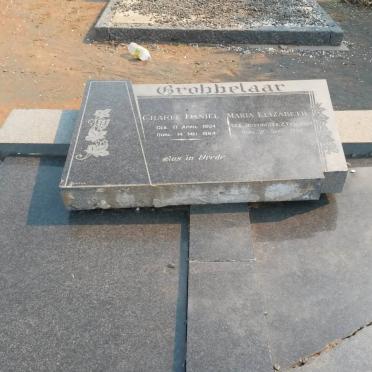 GROBBELAAR Charel Daniël 1904-1964 &amp; Maria Elizabeth OOSTHUIZEN 1904-1992