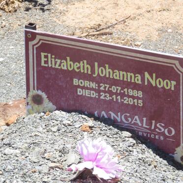NOOR Elizabeth Johanna 1988-2015