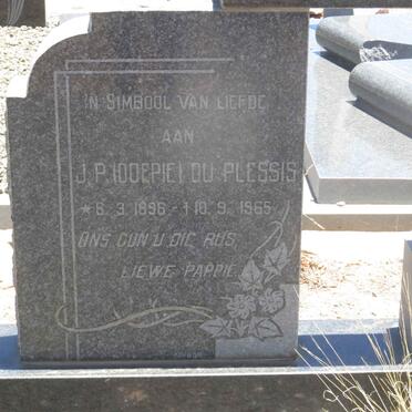 PLESSIS J.P., du 1896-1965 &amp; Cora LOOCK 1907-1983