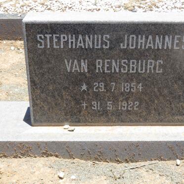 RENSBURG Stephanus Johannes, van 1854-1922