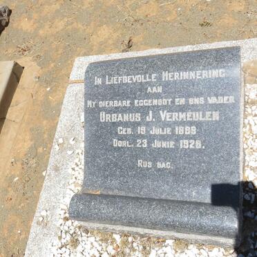 VERMEULEN Urbanus J. 1899-1928