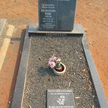 VERMEULEN Jan Bastiaan Rabie 1942-2009