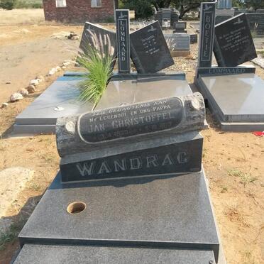 WANDRAG Jan Christoffel 1933-1973