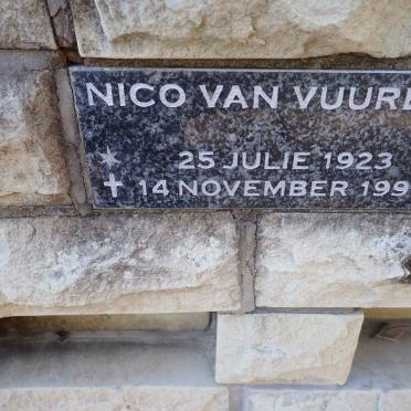 VUUREN Nico, van 1923-1996