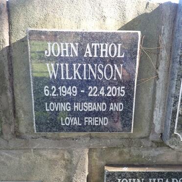 WILKINSON John Athol 1949-2015