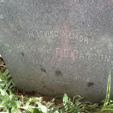 BASSON Hermann F.O. 1909-1945