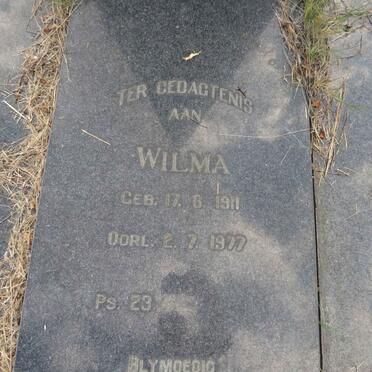 ? Wilma 1911-1977