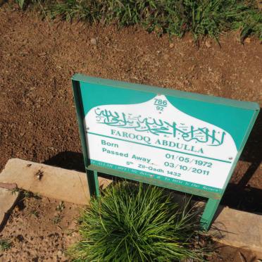 ABDULLA Farooq 1972-2011