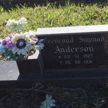 ANDERSON Coenraad Snyman 1927-1991