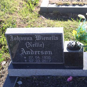 ANDERSON Johanna Wienella 1930-2017