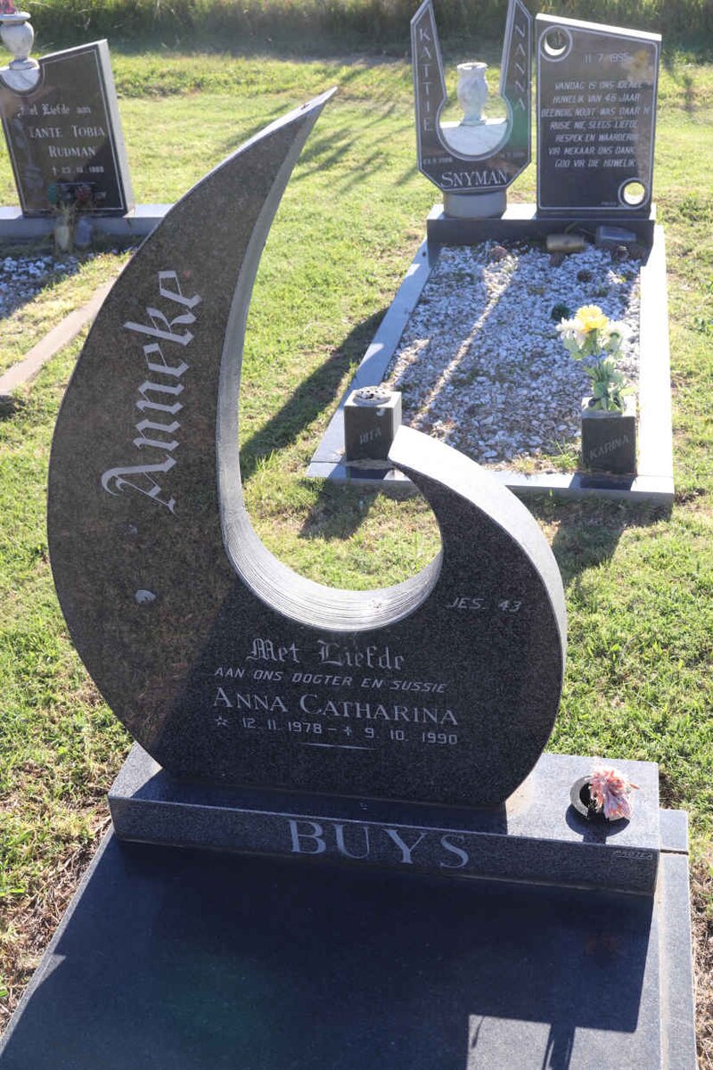 BUYS Anna Catharina 1978-1990