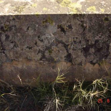 DUVENNAGE Jan George 1860-1926