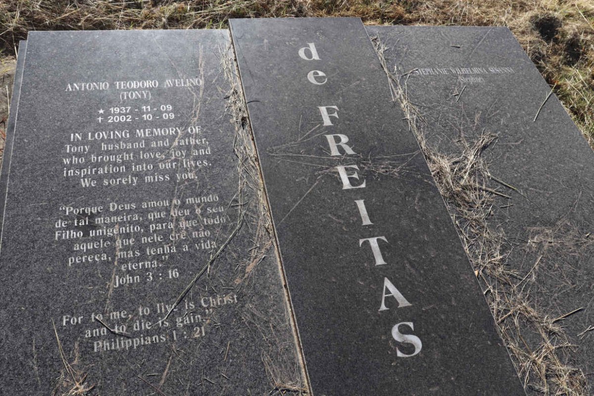 FREITAS Antonio Teodoro Welino, de 1937-2002 & Stephanie Wilhelmina Susanna