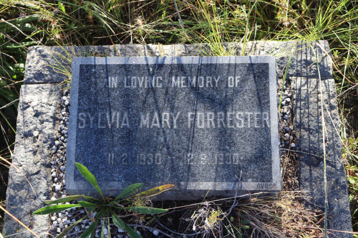 FORRESTER Sylvia Mary 1930-1930