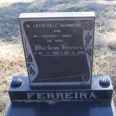 FERREIRA Martiens 1923-1995