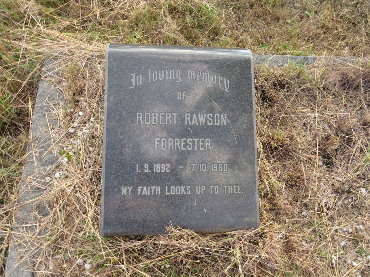 FORRESTER Robert Rawson 1892-1960