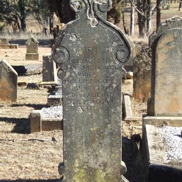 HUYSTEEN Nicolaas Cornelius, van 1858-1901