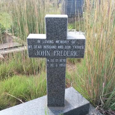 HAEGERT John Frederic 1878-1953 