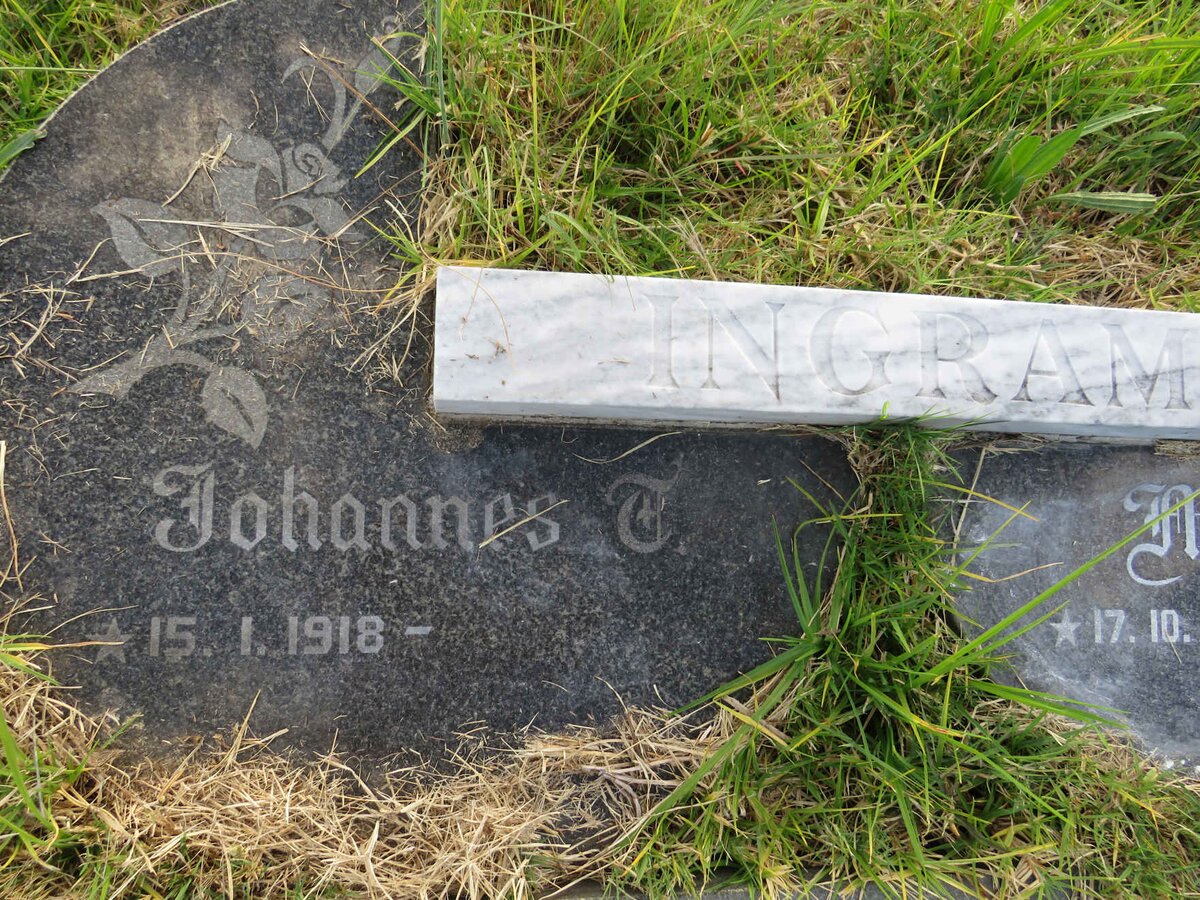 INGRAM Johannes C. 1918- & Maria C. 1922-1979 _1