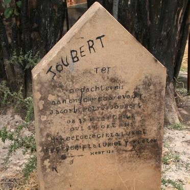 JOUBERT Jacobus Petrus 1843-1915