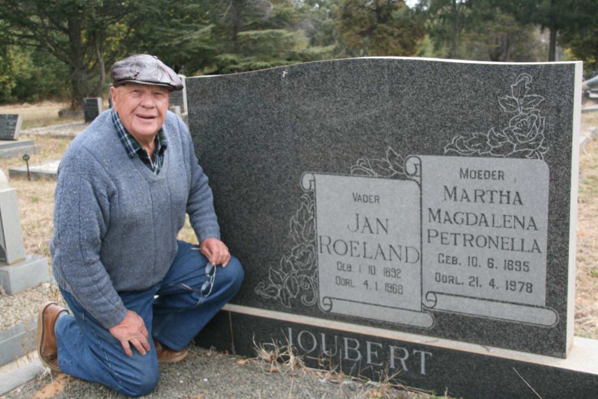 JOUBERT Jan Roeland 1892-1968 & Martha Magdalena Petronella 1895-1978