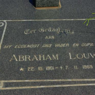 LOUW Abraham 1901-1969