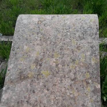 LOUW Abraham Albertus 18??-1927 &amp; Martha Johanna Susanna 18??-1926