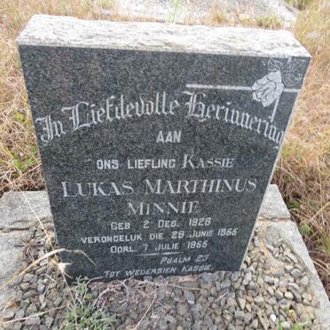 MINNIE Lukas Marthinus 1926-1955