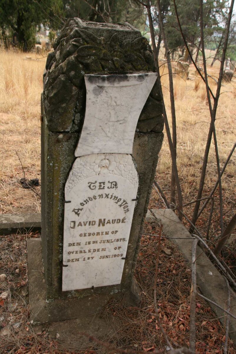 NAUDE David 1875-1902