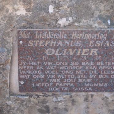 OLIVIER Stephanus Esias 1973-1994